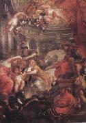 Peter Paul Rubens The Union of the Crowns (mk01) oil painting artist